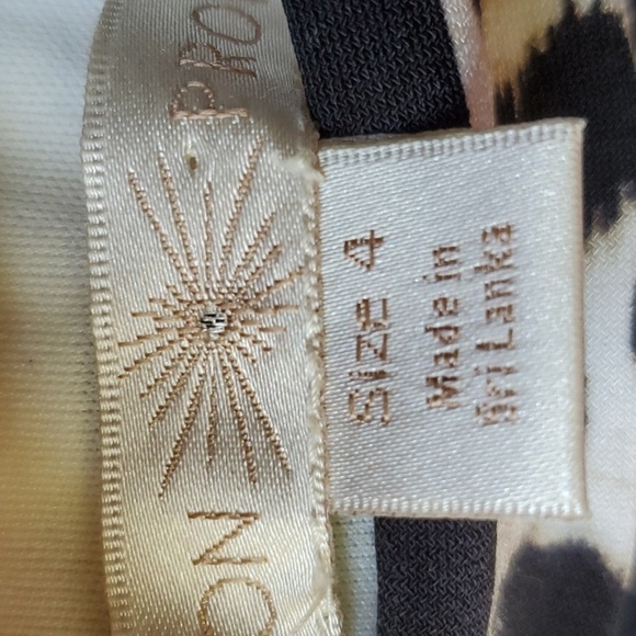 Boston Proper purple animal print maxi dress. Strapless size 4 - Picture 5 of 11